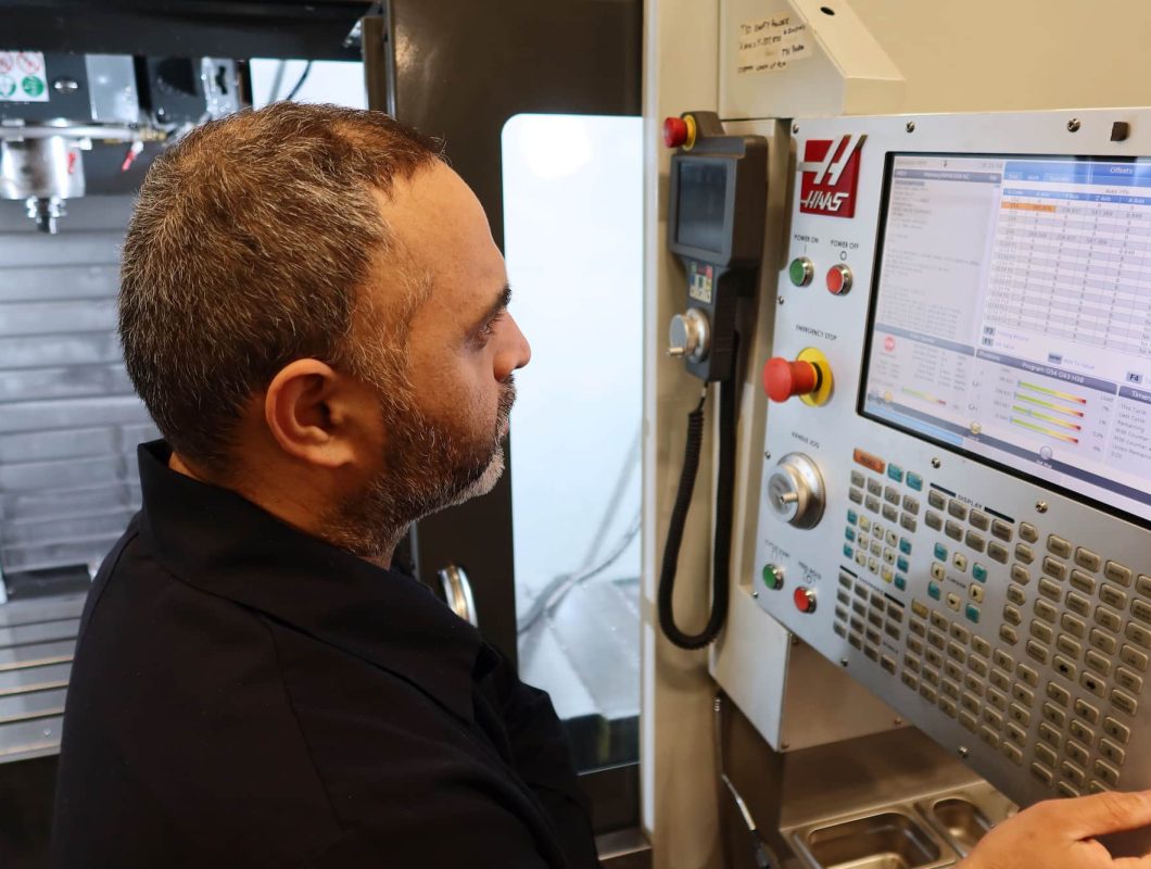 Haas CNC milling